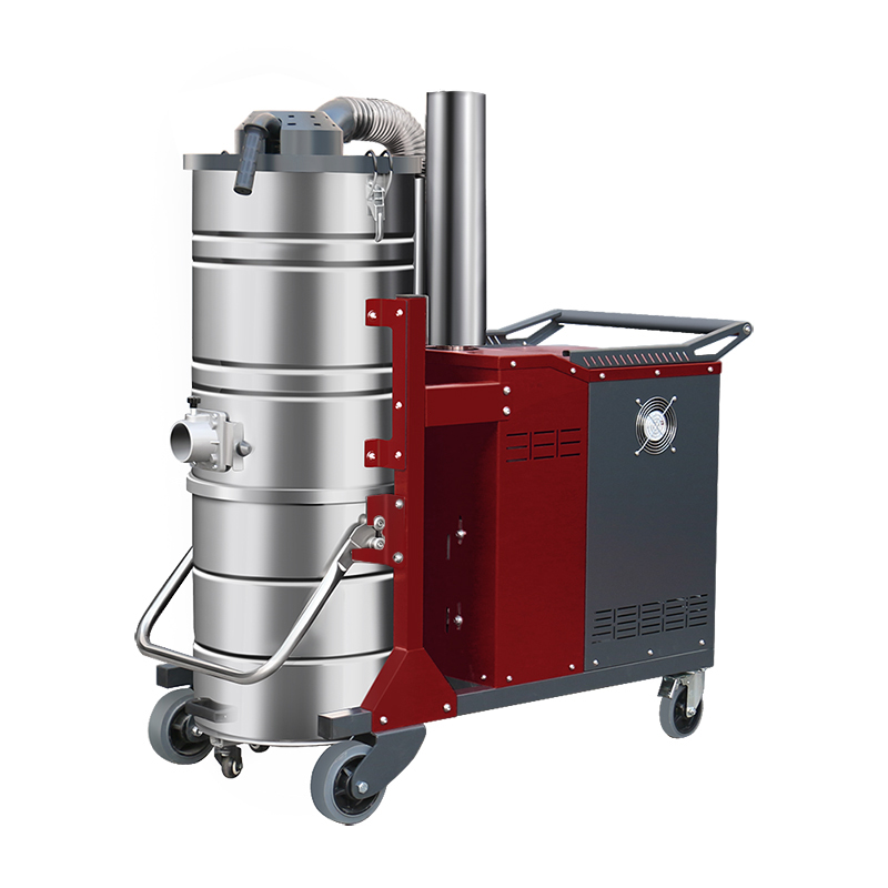 屯门坦洁380V 双桶手动反吹工业吸尘器X8系列